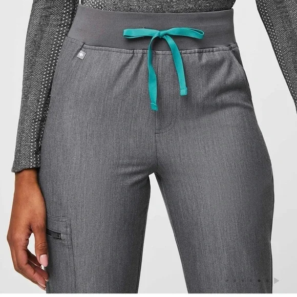 FIGS Women’s High Waisted Zamora Jogger Scrub Pants Size Small, Regular NWT - Picture 5 of 12